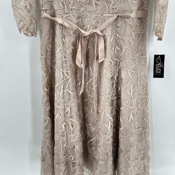 Alex Evenings - 8217835 Illusion Jewel Embroidered new Dress - Picture 12 of 16